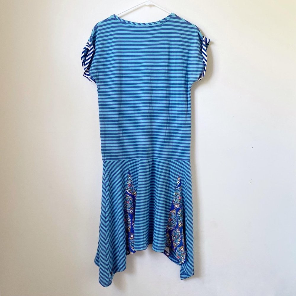 Matilda Jane Blue Striped Walkabout Dress - Picture 3 of 6